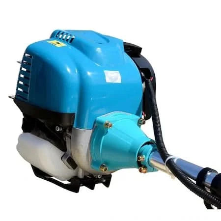 Motocoasa benzina Broman Profesional 8000+, 4 timpi, 9 CP, 8000W, 9000 RPM, cu tambur, disc vidia si ham