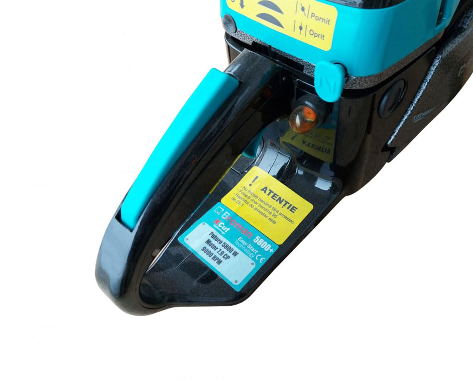 Drujba  Broman, 5800W, 7.9 CP, Lamă 38 cm – Performanta Premium cu Sistem Easy Start