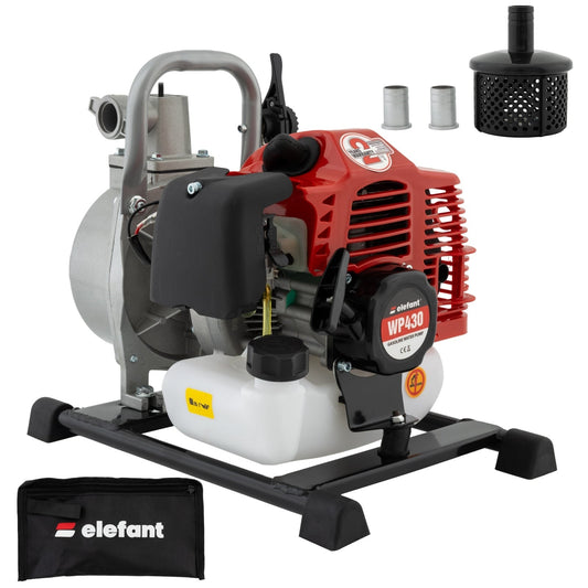 Motopompa Benzina Elefant WP430, 2", 1450W, 52cc, 10 m³/h, Aspiratie 8 m, Refulare 15 m