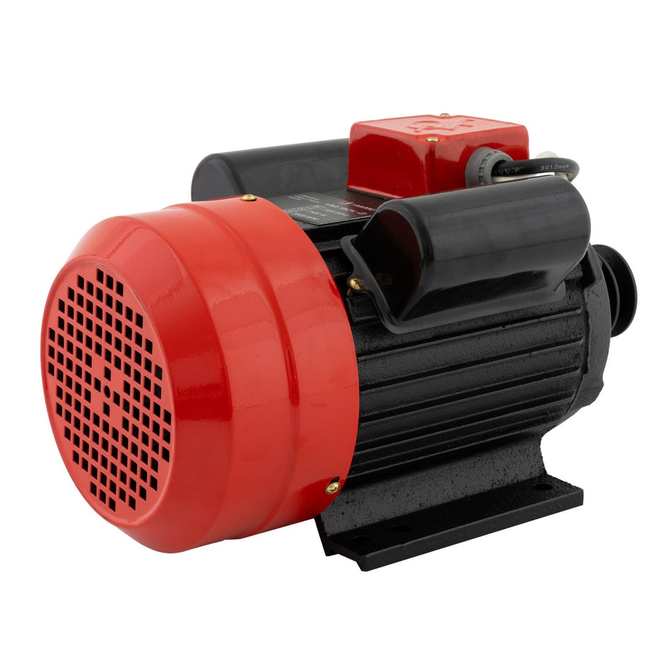 Motor electric Yamamoto YL802-1500, 1.3 kW, 1500 RPM, bobinaj cupru, transmisie cu fulie