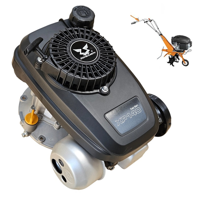 Motor motosapa ax vertical Zongshen XP140A (ax 22.2 O - 55mm) 4.5 CP