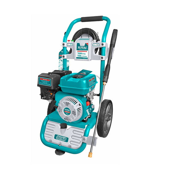 Aparat de spalat cu presiune TOTAL pe benzina 208cc, 6 CP, 214 bar, motor 4 timpi