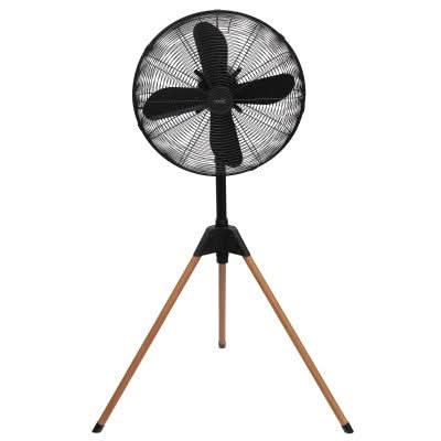 Ventilator cu stativ metalic SF45, 45 cm, 60W, 3 viteze, negru mat