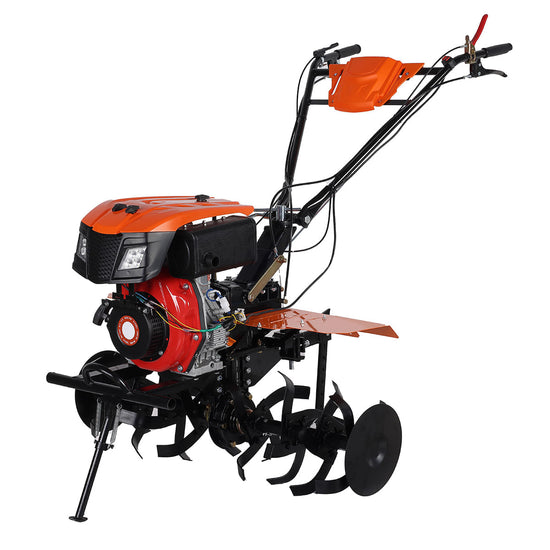 Motocultor Diesel Wolfson Imperio 6CP, 178FA, latime lucru 70–140cm, 40 cutite, roti transport 5.00x12, priza putere