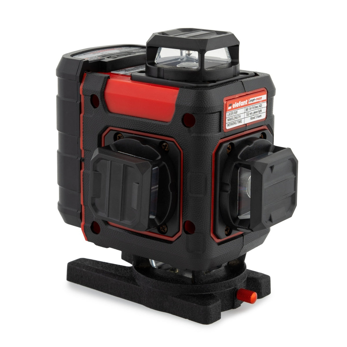 Nivela Laser 4D Elefant E4DT-PY02, 16 linii 4x360 grade, pentru constructii