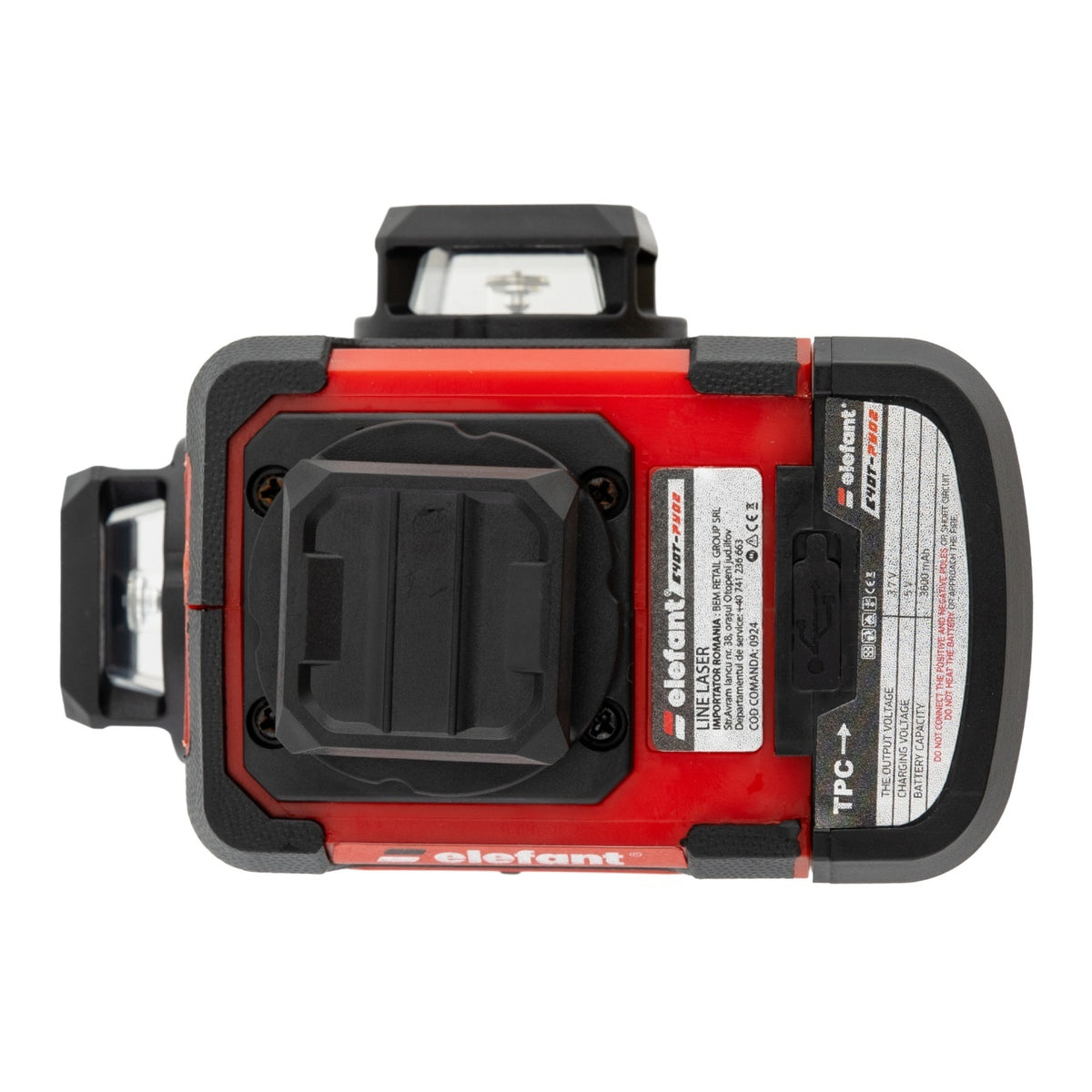 Nivela Laser 4D Elefant E4DT-PY02, 16 linii 4x360 grade, pentru constructii