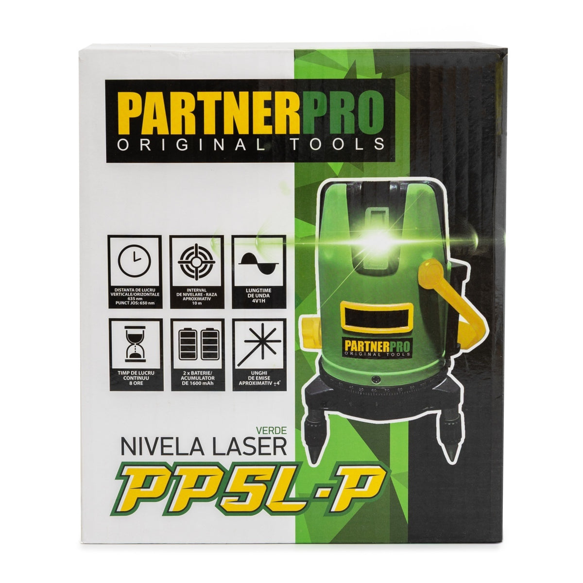 Nivela Laser PartnerPro PP5L-P, 5 linii, pentru constructii si amenajari