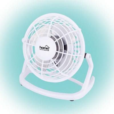 Ventilator de Masa USB TF 10, 10 cm, Alb – Racoare Compacta si Portabila