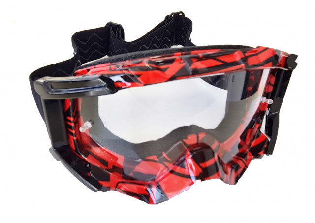Ochelari ATV / Enduro / Motor Cross (rosii)