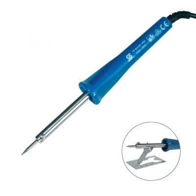 Ciocan de lipit cu cositor FP 80W, 230V, cu suport de masa si cablu 1.4 m