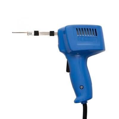 Pistol de lipit 75W PP 75 cu lumina LED, set complet varfuri si fludor