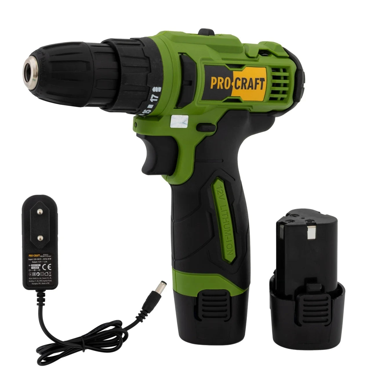 Autofiletanta cu acumulator Procraft PA12Li, 12V, 1.5A, 0.8-10mm
