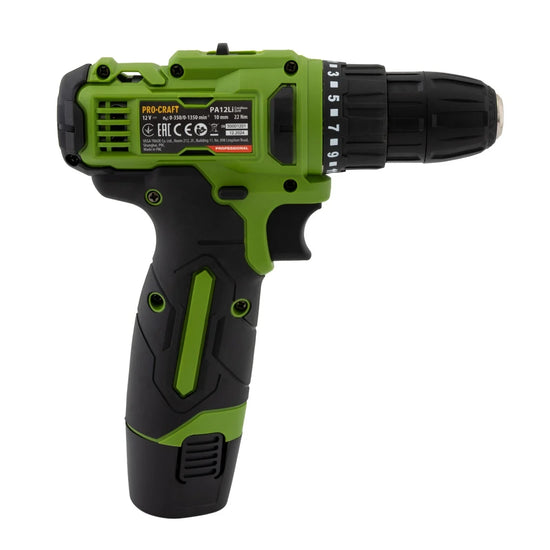Autofiletanta cu acumulator Procraft PA12Li, 12V, 1.5A, 0.8-10mm