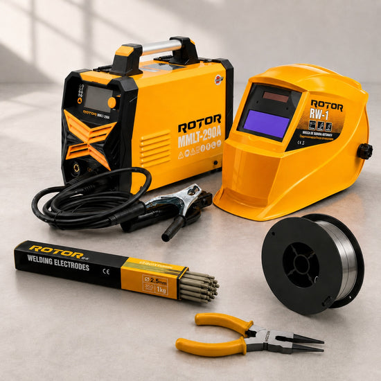 Pachet Aparat Sudura MIG/MMA ROTOR MMLT-290A + Masca Automata RW-1 + Sarma Flux - imagine produs