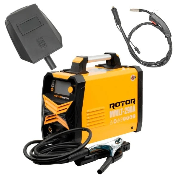 Pachet Aparat Sudura MIG/MMA ROTOR MMLT-290A + Masca Automata RW-1 + Sarma Flux - detaliu 3
