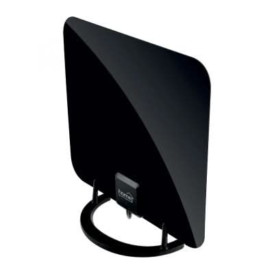 Antena de Camera cu Amplificator, 52 dB, FZ 52, Ultra Subtire, DVB-T/T2, TV si Radio, USB Inclus