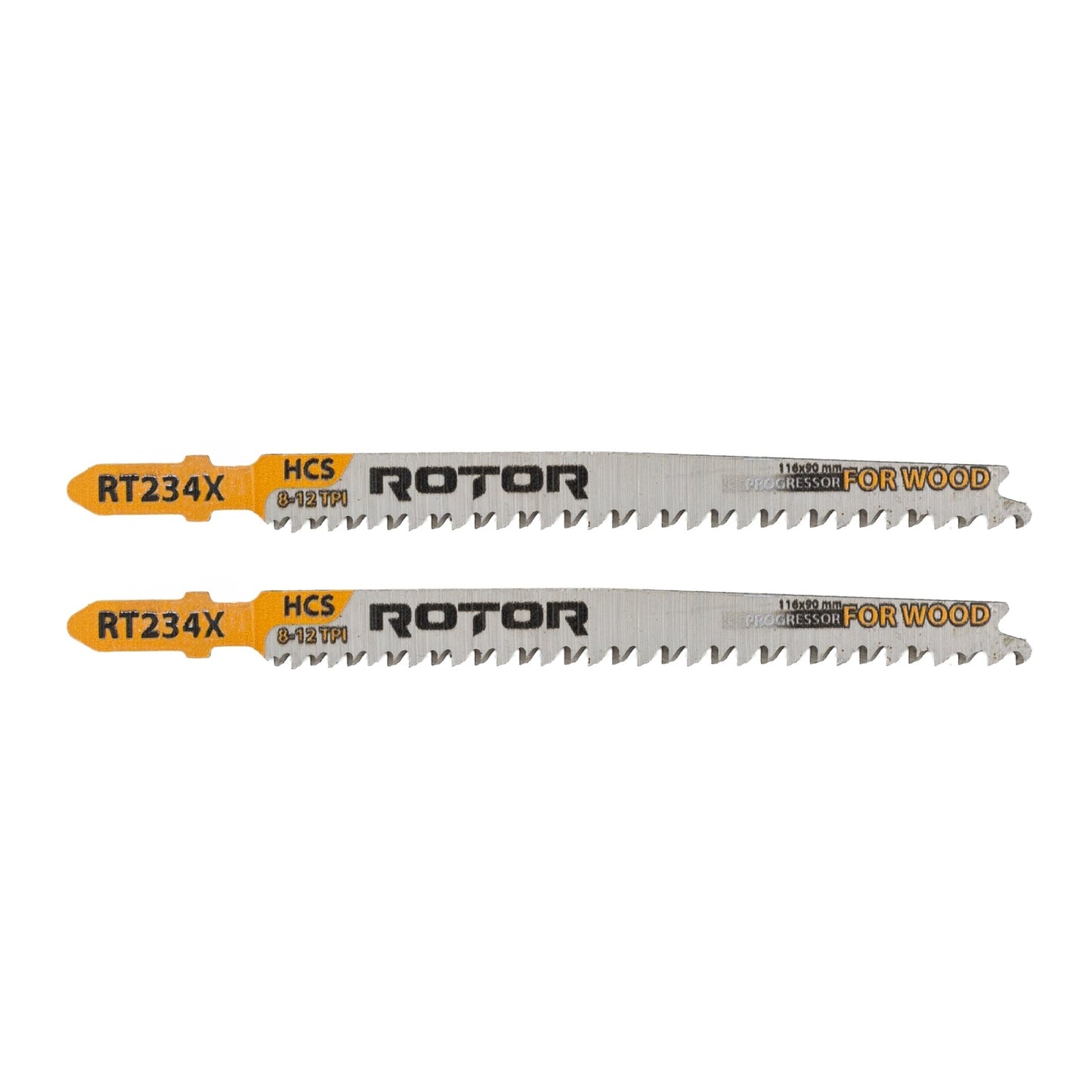 Panza fierastrau pendular pentru lemn, 116x90 mm Set 2 buc ROTOR RT234X