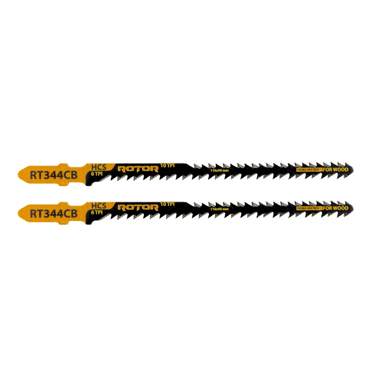 Panze Fierastrau Pendular Lemn ROTOR RT344CB, 116x90mm, set 2 buc