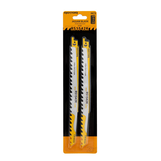 Panze Fierastrau Pendular Lemn ROTOR RS1542K, 240x19x1.5mm, set 2 buc