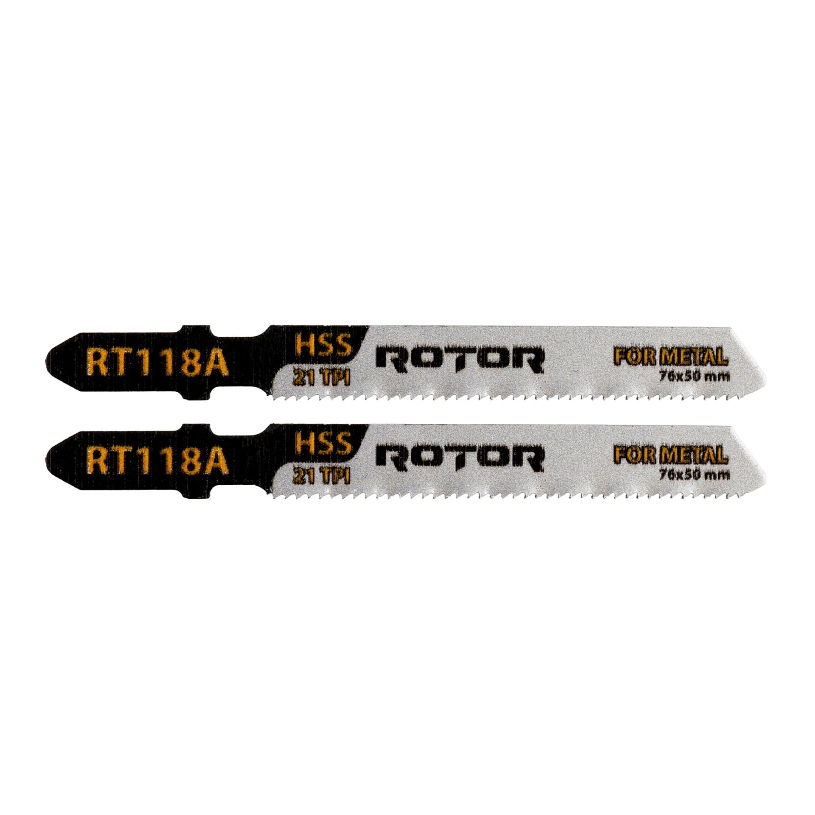 Panze Fierastrau Pendular Metal ROTOR RT118A, 76x50mm, set 2 buc