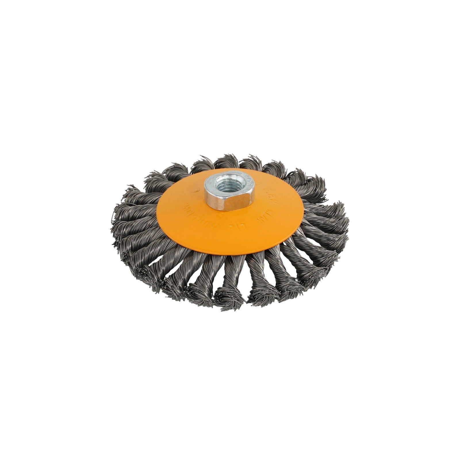Perie de sarma conica cu noduri ROTOR 125mm M14