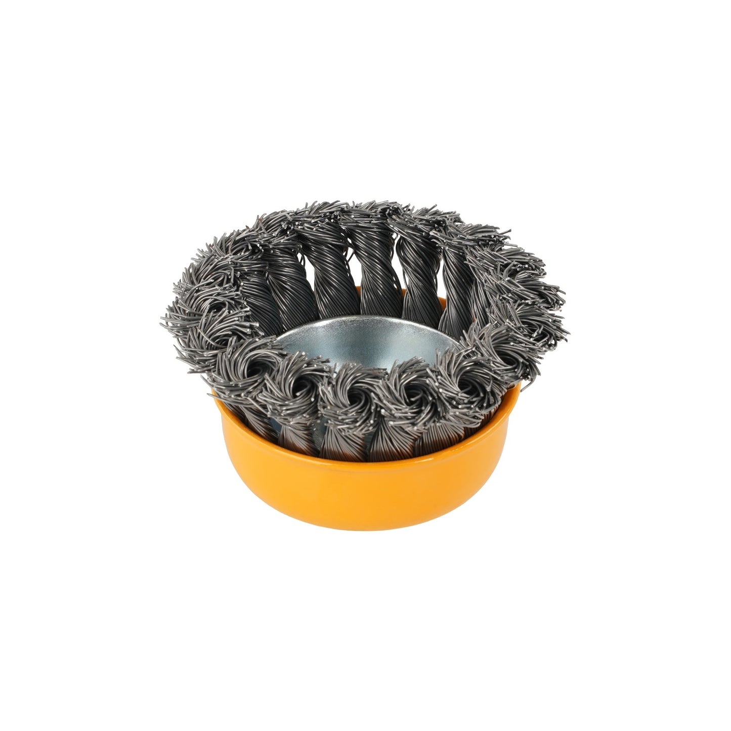 Perie de sarma tip cupa cu noduri rasucite ROTOR 75mm M14