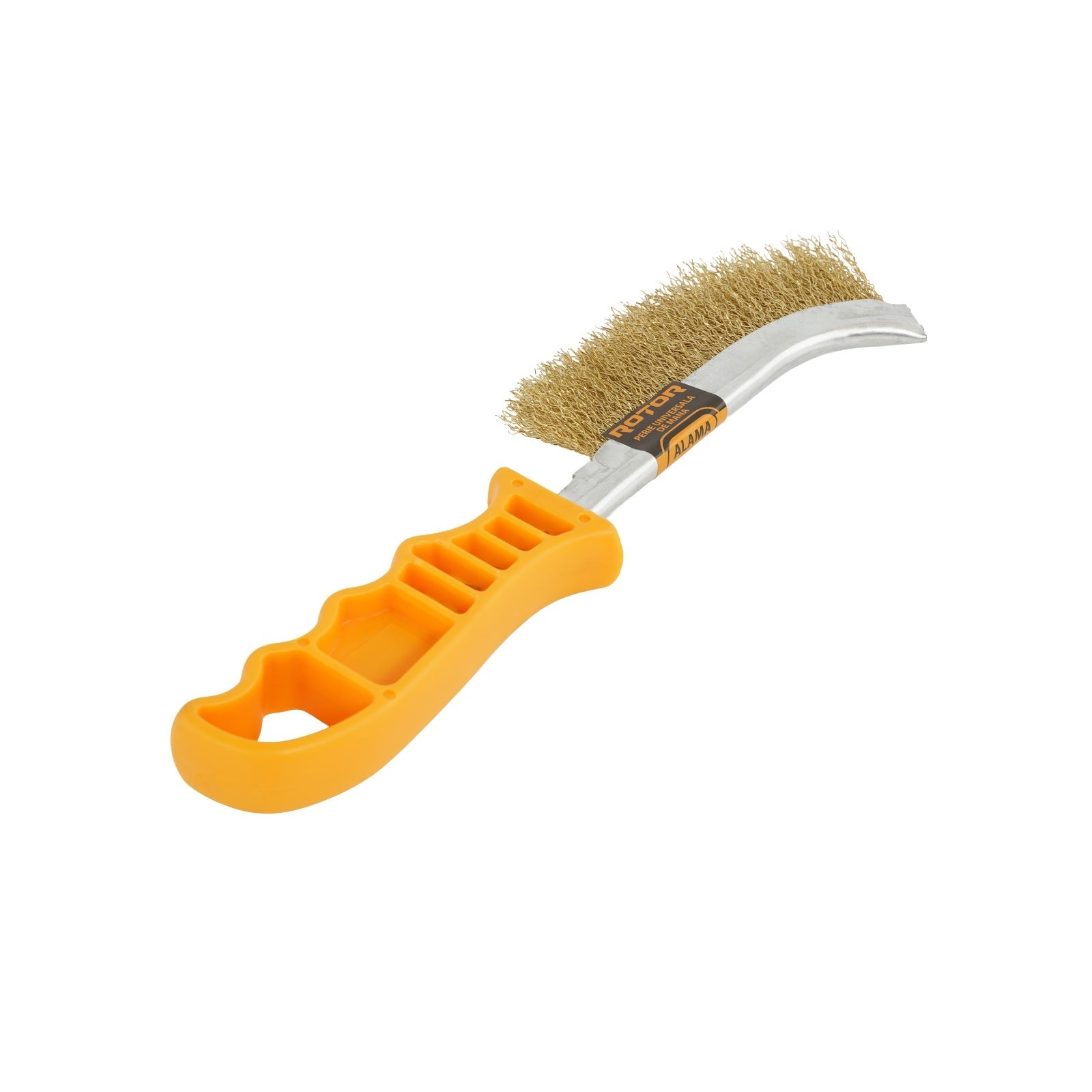 Perie Manuala Alama ROTOR, maner plastic, pentru curatare metale