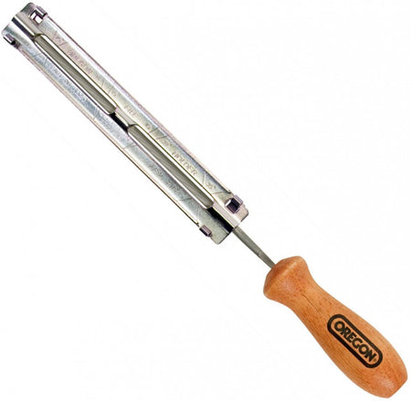 Pila ascutit lant cu sablon si maner Oregon 4.8mm