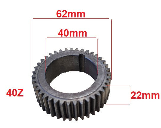 Pinion ambielaj motosapa diesel (motorina) 186F (model 1) - vedere 3