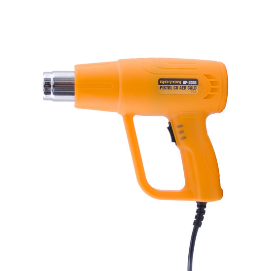 Pistol Aer Cald ROTOR RP-2000, 1600W, 2 trepte temperatura
