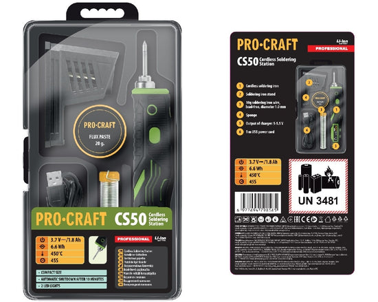 Pistol de Lipit Universal Acumulator ProCraft CS50