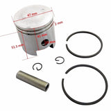 Piston kit motor bicicleta 80cc (47 mm bolt 10 mm) - vedere 4