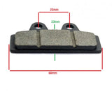 Placute Frana Fata Scuter Electric CityCoco