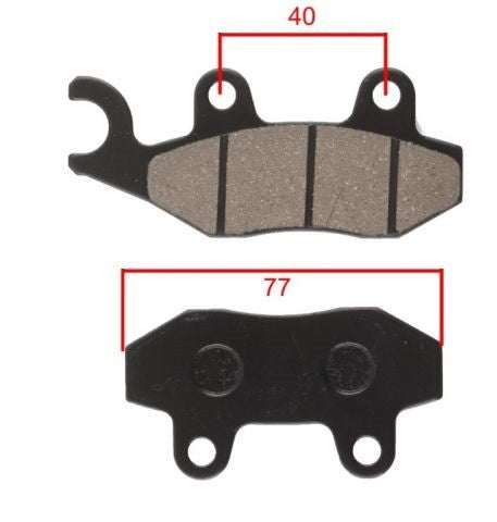 Placute frana scuter nr. 6