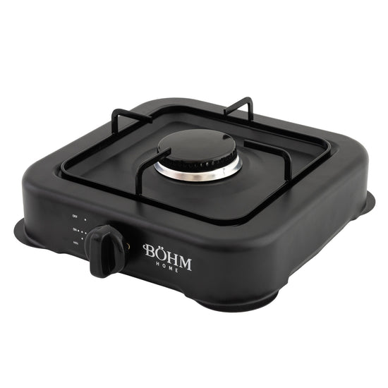 Plita Gaz 1 Arzator Bohm BG-2811-B, negru, pentru camping si uz casnic - detaliu 3