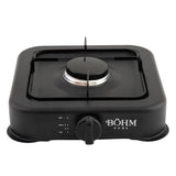Plita Gaz 1 Arzator Bohm BG-2811-B, negru, pentru camping si uz casnic - detaliu 4