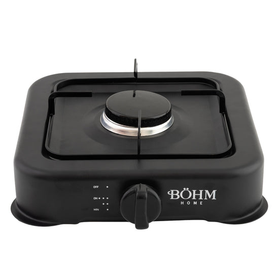 Plita Gaz 1 Arzator Bohm BG-2811-B, negru, pentru camping si uz casnic - detaliu 4