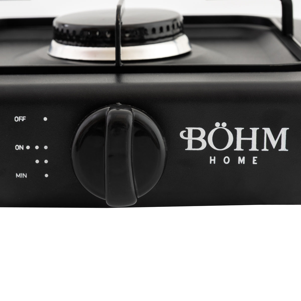 Plita Gaz 1 Arzator Bohm BG-2811-B, negru, pentru camping si uz casnic - detaliu 5