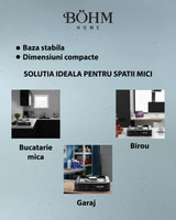 Plita Gaz 1 Arzator Bohm BG-2811-B, negru, pentru camping si uz casnic - detaliu 8