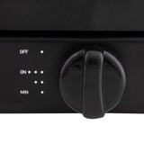 Plita Gaz 2 Arzatoare BOHM BG-M-002-B 4.4kW Aprindere Manuala Negru - detaliu 5