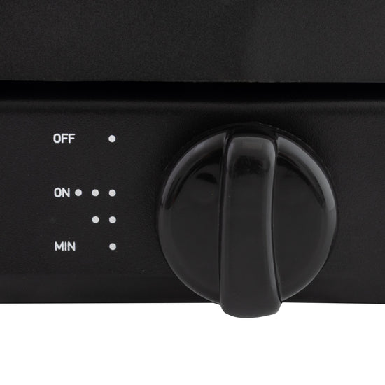 Plita Gaz 2 Arzatoare BOHM BG-M-002-B 4.4kW Aprindere Manuala Negru - detaliu 5