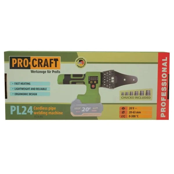Plita PPR PROFESIONAL ProCraft PL24 acumulator 20V 380 W