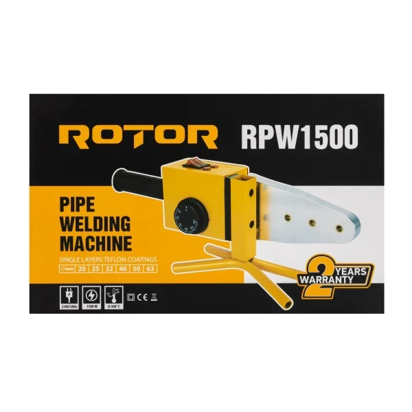 Plita PPR PROFESIONAL ROTOR RPW1500 1500 W 20–63 mm