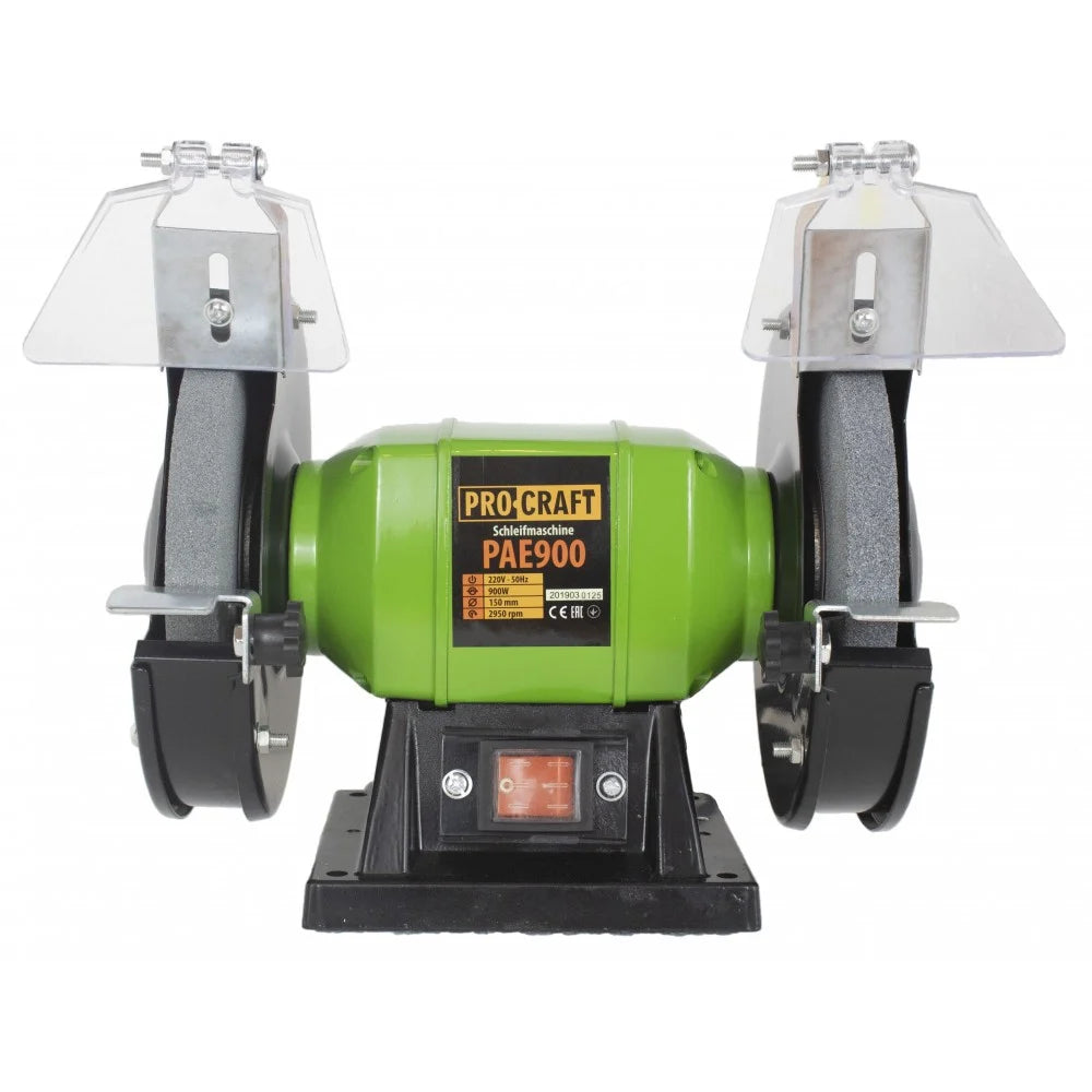Polizor de banc Procraft PAE1250, 350W, 200 mm, 2950 rpm