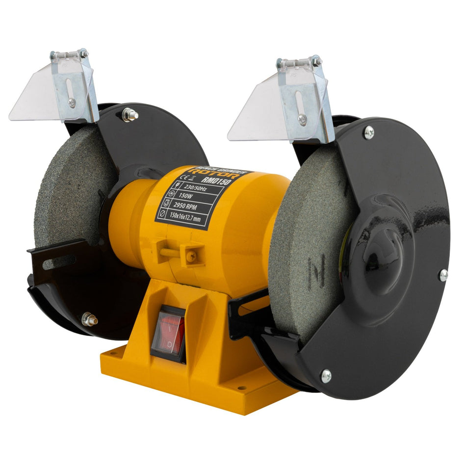 Polizor de banc ROTOR RMD150, 150W, 2950 rpm, disc 150 mm