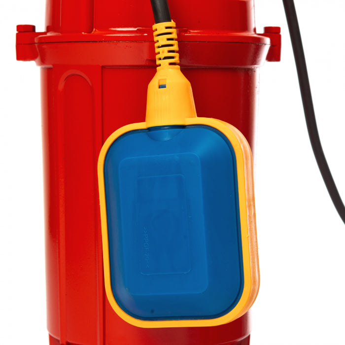 Pompa apa submersibila, Heber® QDX1.5-32 cu plutitor, 750W, 16m, 3 m3/h, diametru refulare 1Tol, corp fonta