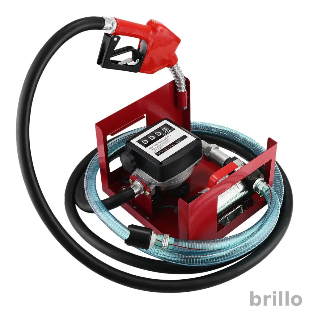 Pompa transfer diesel 750W, 40L/min, autoamorsare, debitmetru digital, 220V