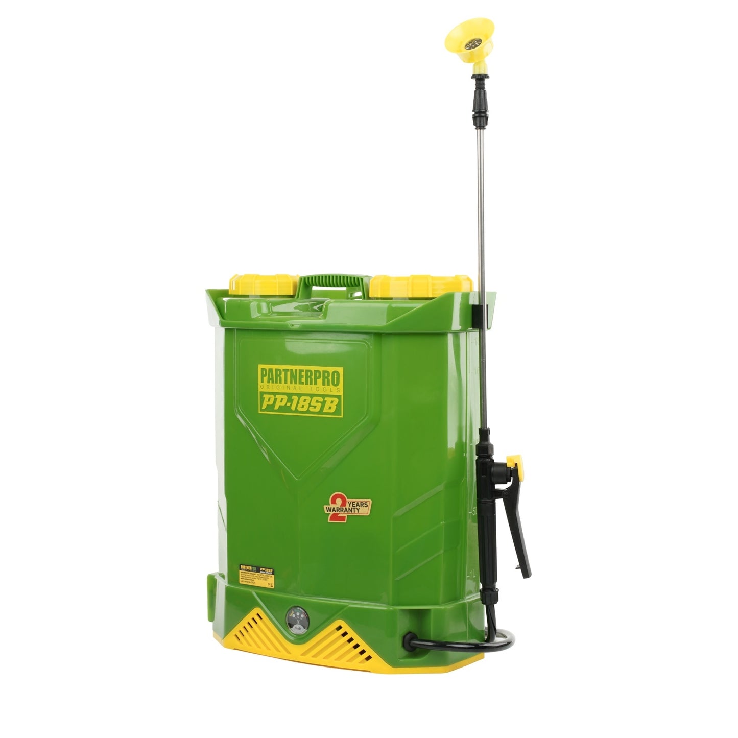 Pompa de stropit cu acumulator 18L PartnerPro PP-18SB, 12V / 8Ah, 2.6 L/min