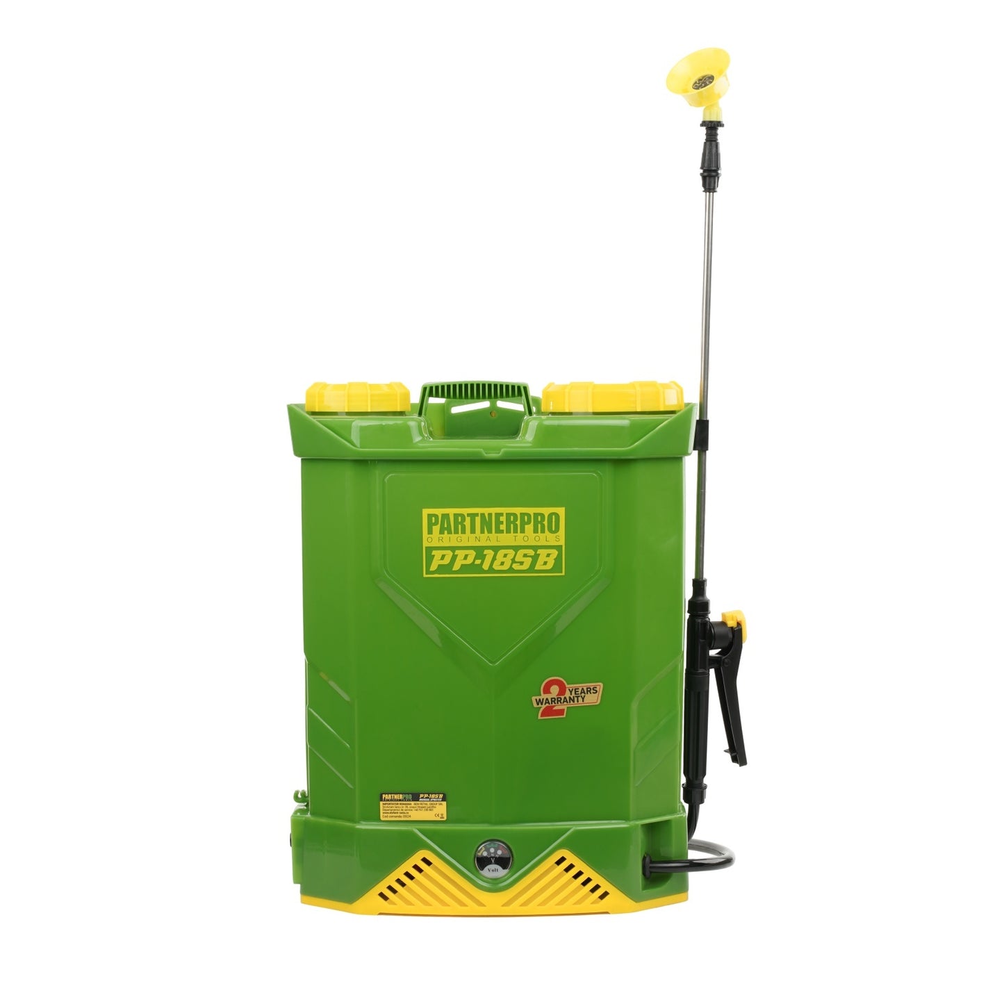 Pompa de stropit cu acumulator 18L PartnerPro PP-18SB, 12V / 8Ah, 2.6 L/min
