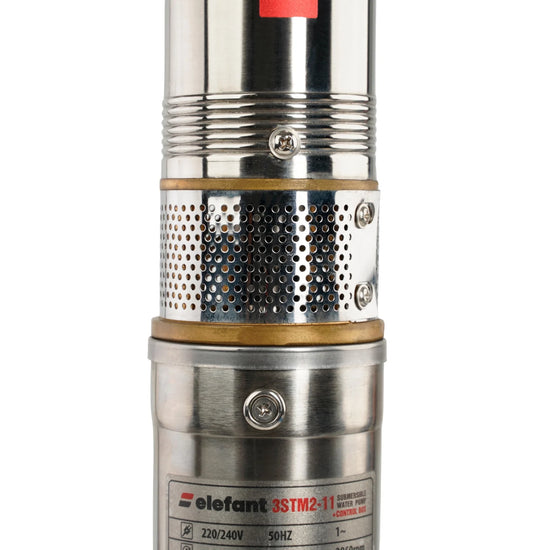 Pompa submersibila Elefant 3STM2-11 750W, 70m adancime, 48m refulare, debit 50L/min, 1”, 2850rpm, cablu 25m, cu panou control